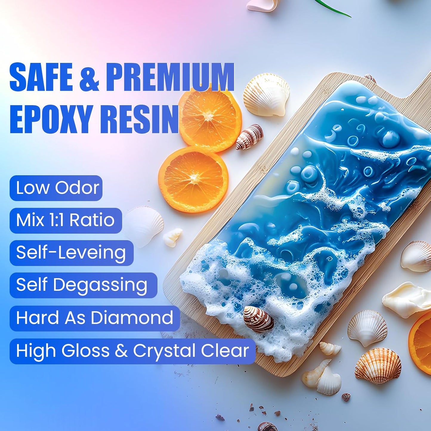 Prokkuv Art Resin Kit – Crystal Clear & Bubble-Free