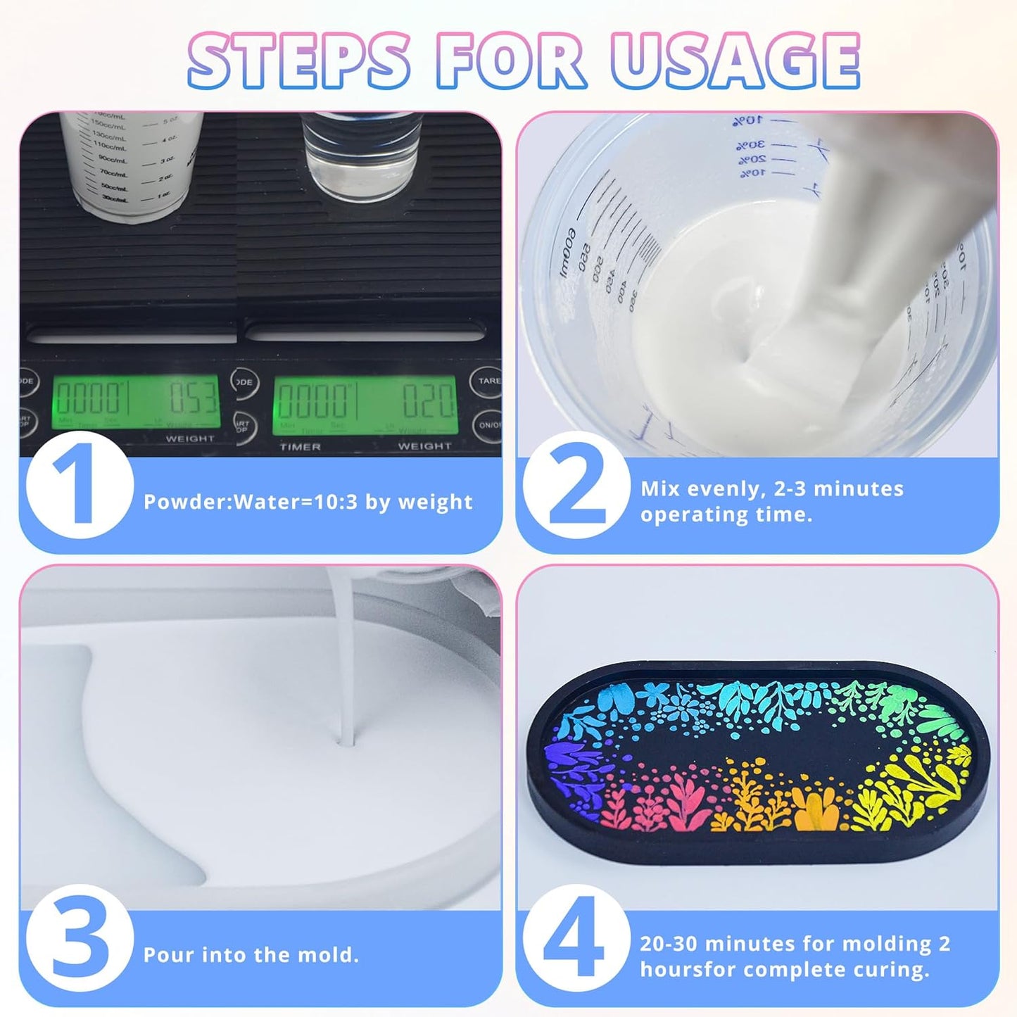 Prokkuv Eco Resin Casting Powder – Fast-Curing Formula for DIY Projects