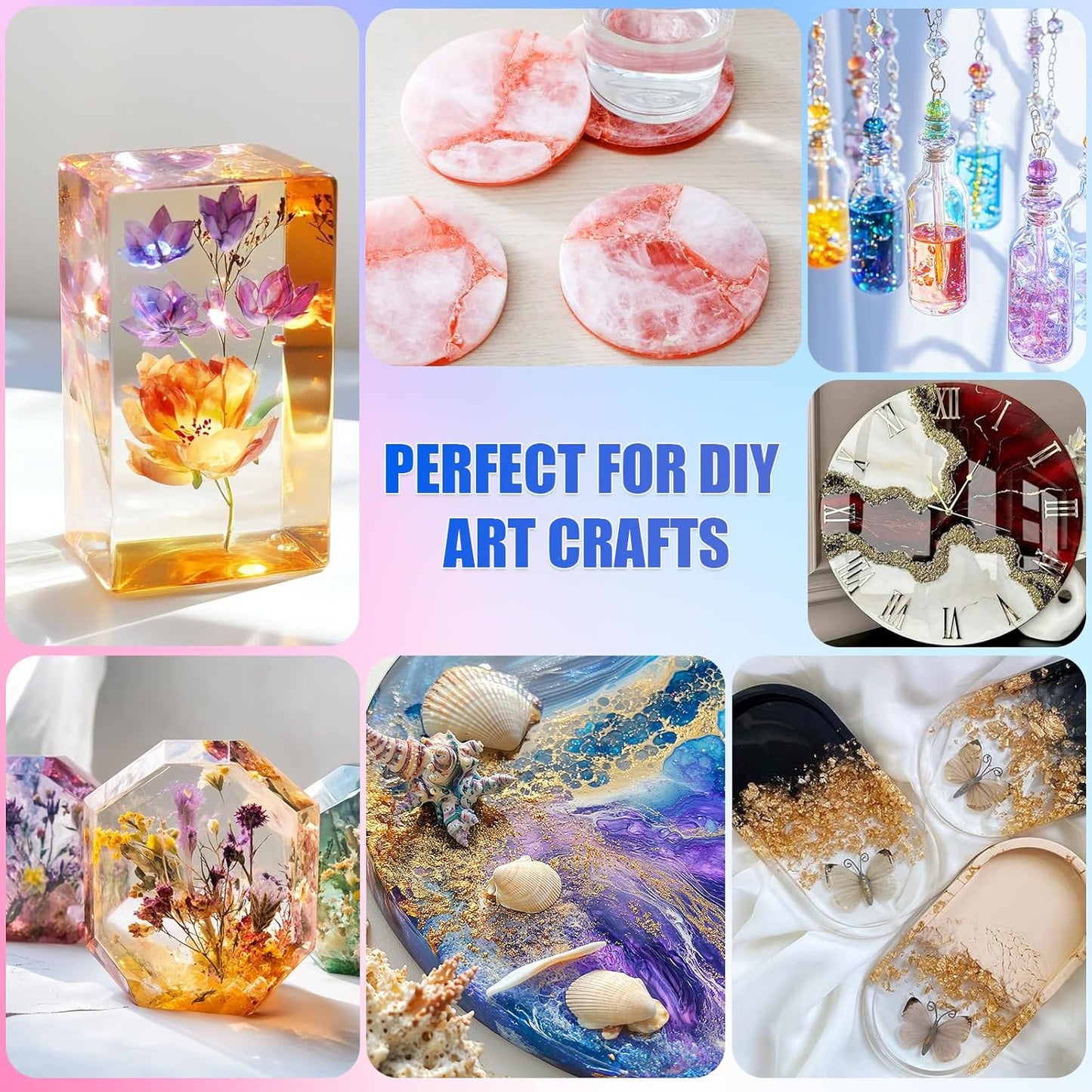 Prokkuv Art Resin Kit – Crystal Clear & Bubble-Free