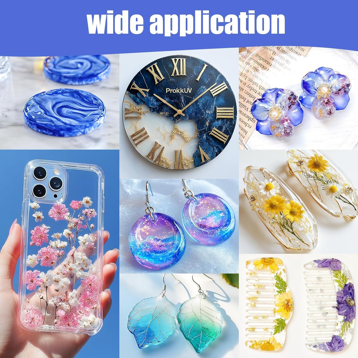 Prokkuv Art Resin Kit – Crystal Clear & Bubble-Free