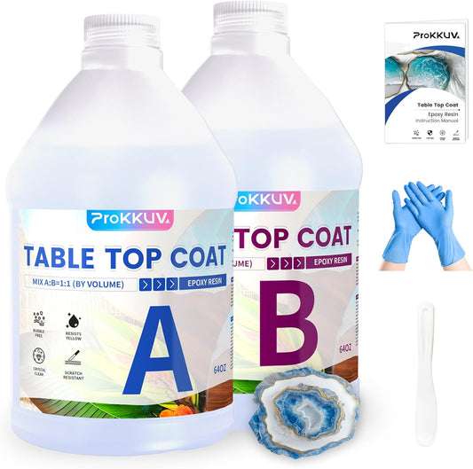 Prokkuv Tabletop Resin – For Woodworking, Bars & Surface Coating